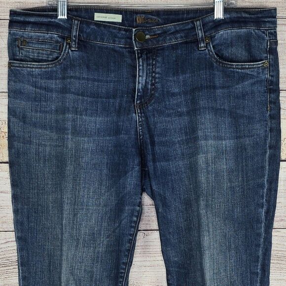 Kut from the Kloth Catherine Mid Rise Boyfriend Denim Jeans Size 14 - Picture 3 of 9